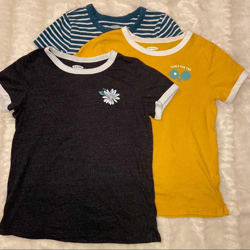 3 pack slim fit tees